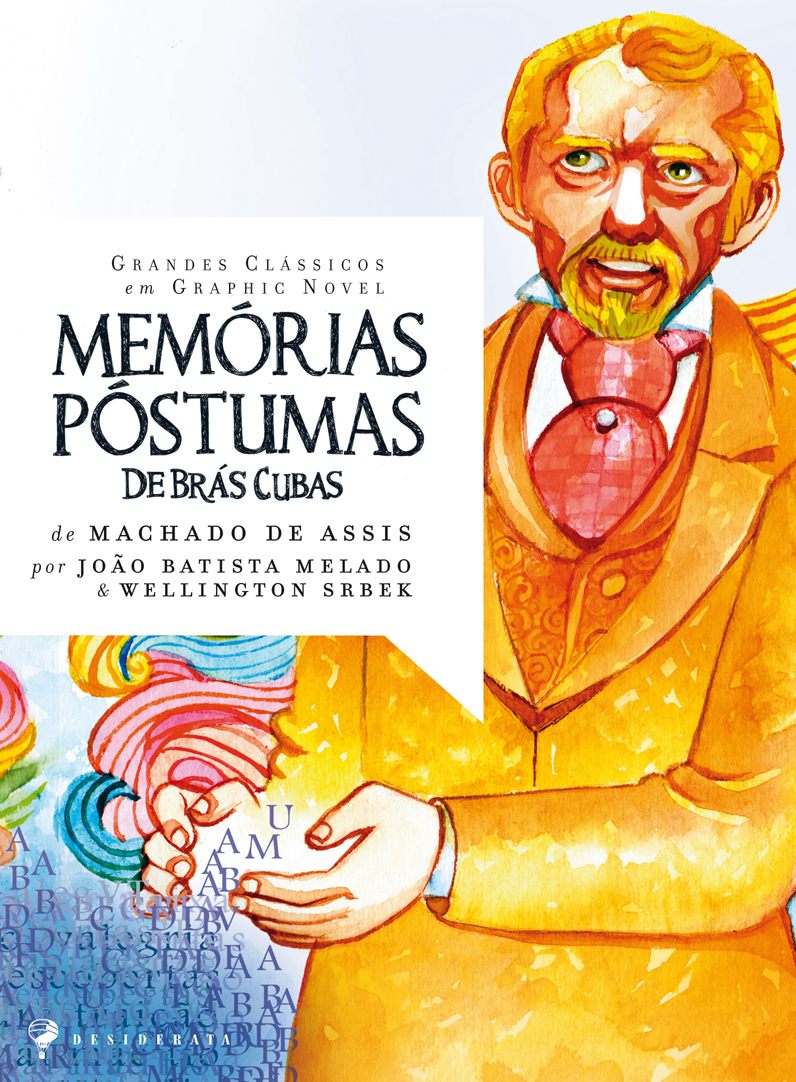Capa de Memórias póstumas de Brás Cuba – Graphic Novel